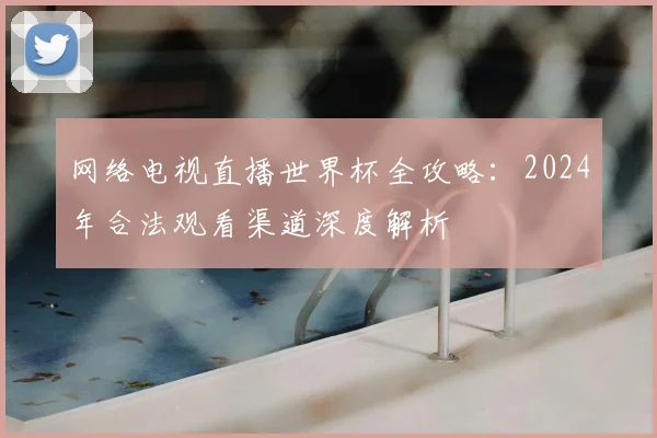 网络电视直播世界杯全攻略:2024年合法观看渠道深度解析